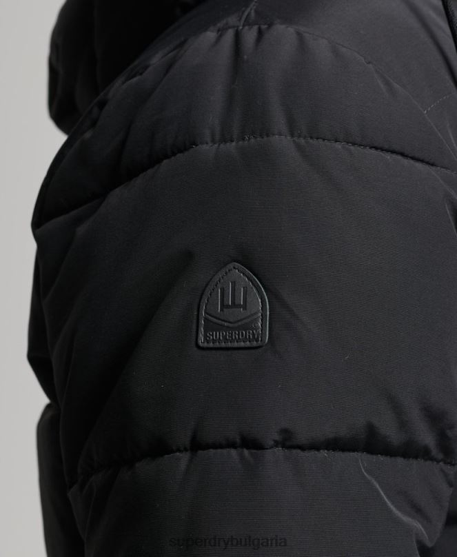 Superdry облекло N00H4533 тъмно синьо мъже планинско пухено яке