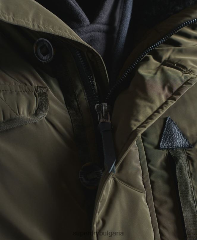 Superdry облекло N00H4541 каки мъже спасително бомбардировъчно яке chinook