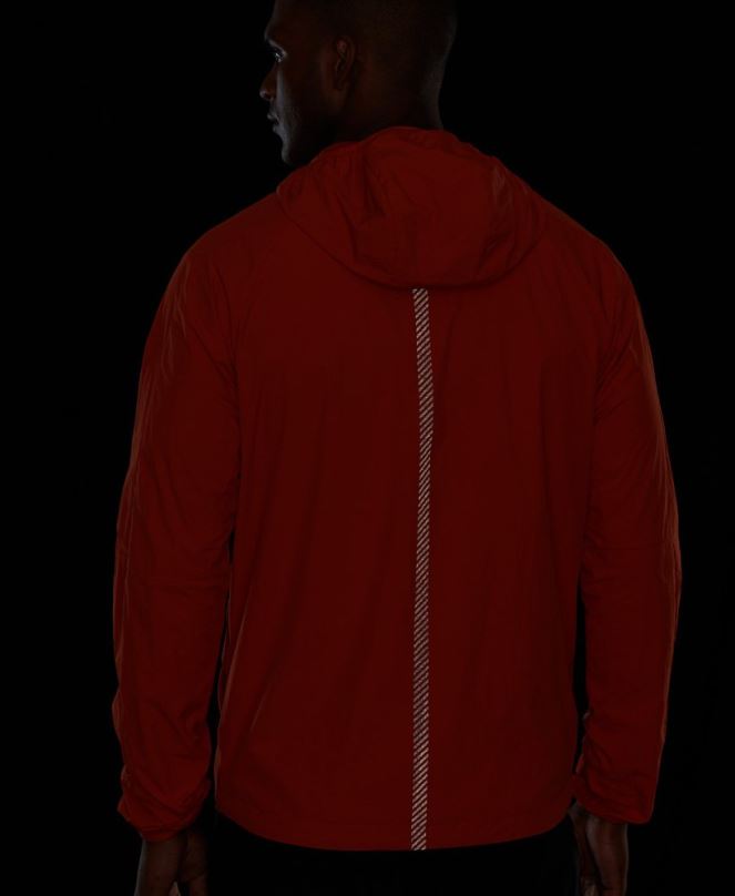 Superdry облекло N00H4545 оранжево мъже яке за бягане