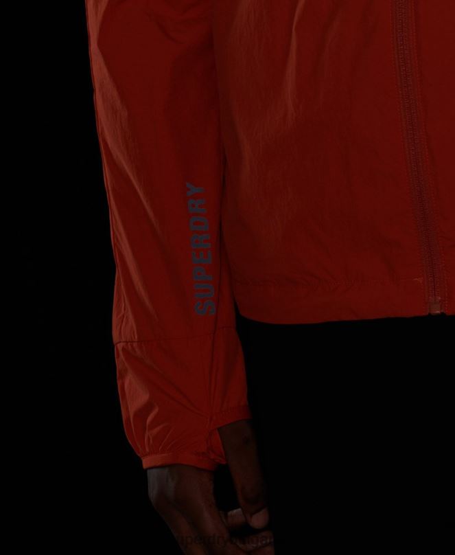 Superdry облекло N00H4545 оранжево мъже яке за бягане