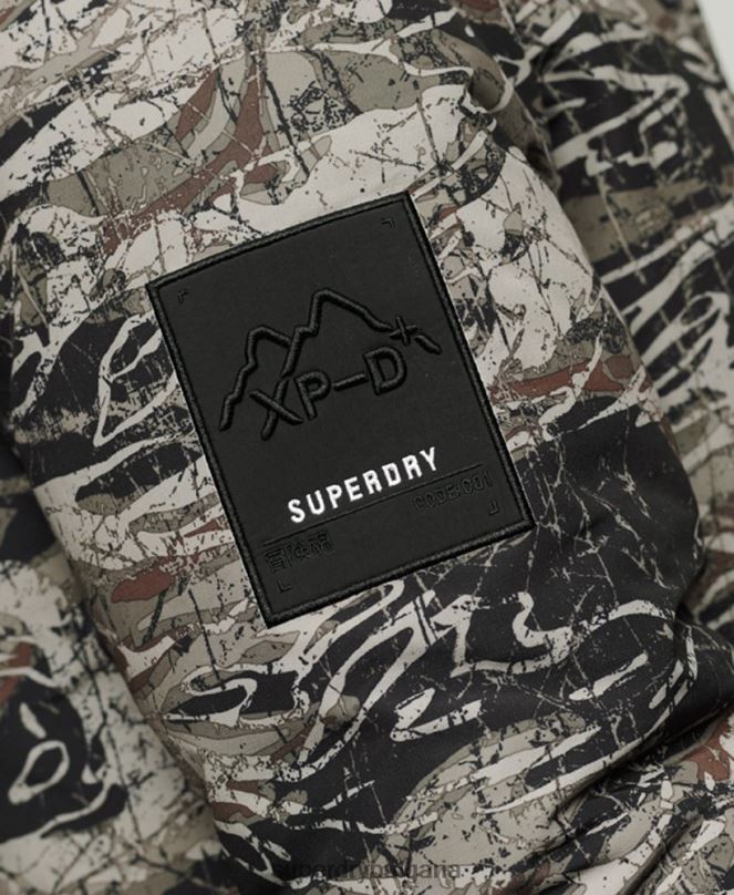 Superdry облекло N00H4547 зелено мъже яке everest parka с изкуствена кожа и качулка