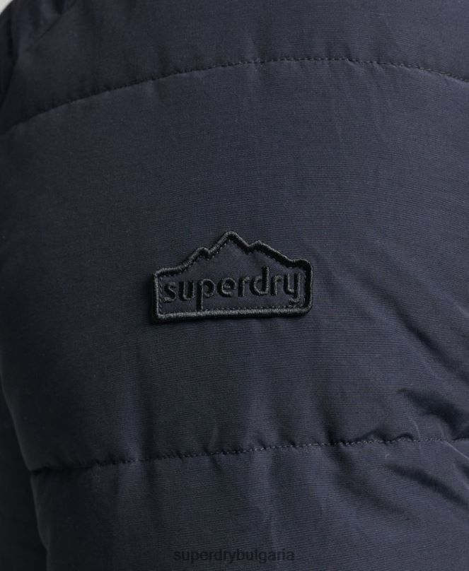 Superdry облекло N00H4559 военноморски флот мъже планинско пухено яке