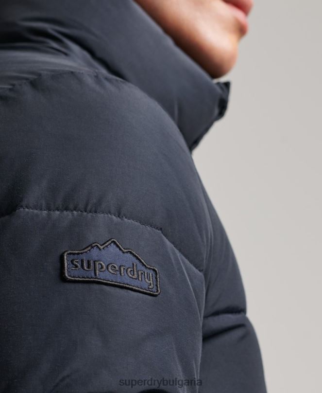 Superdry облекло N00H4561 военноморски флот мъже ретро пухено яке