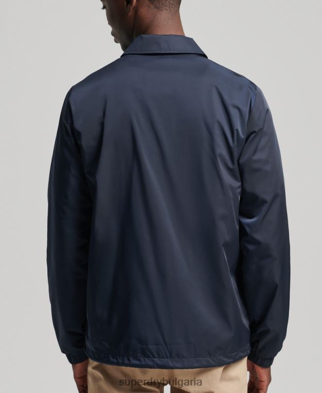 Superdry облекло N00H4580 военноморски флот мъже код основно треньорско яке