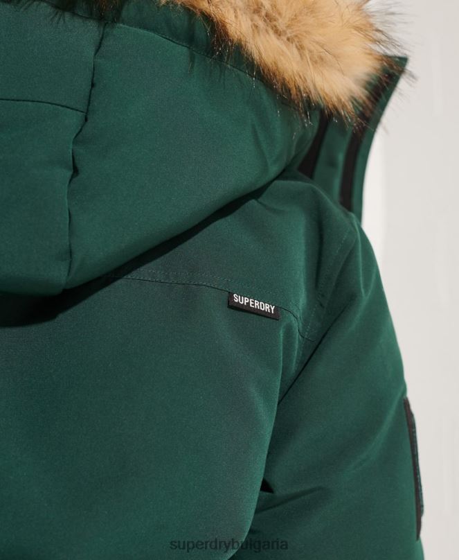 Superdry облекло N00H4588 зелено мъже яке еверест парка