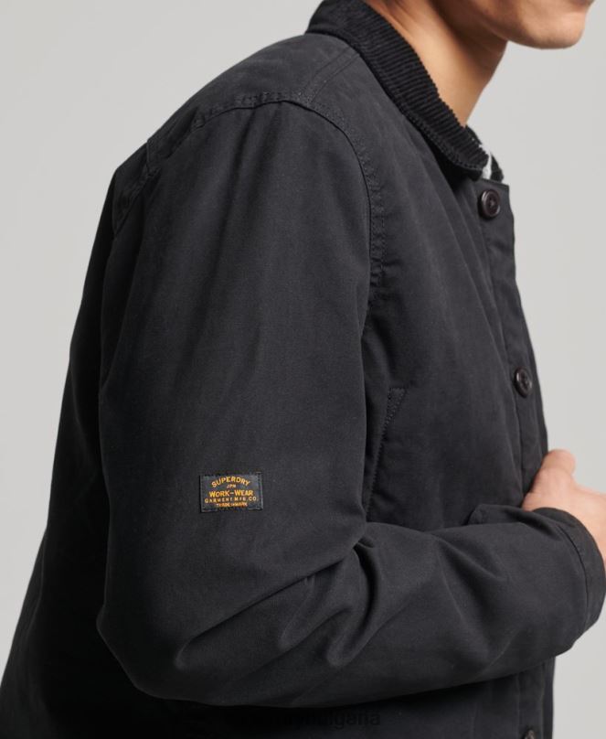 Superdry облекло N00H4598 черен мъже полезен микс върху риза