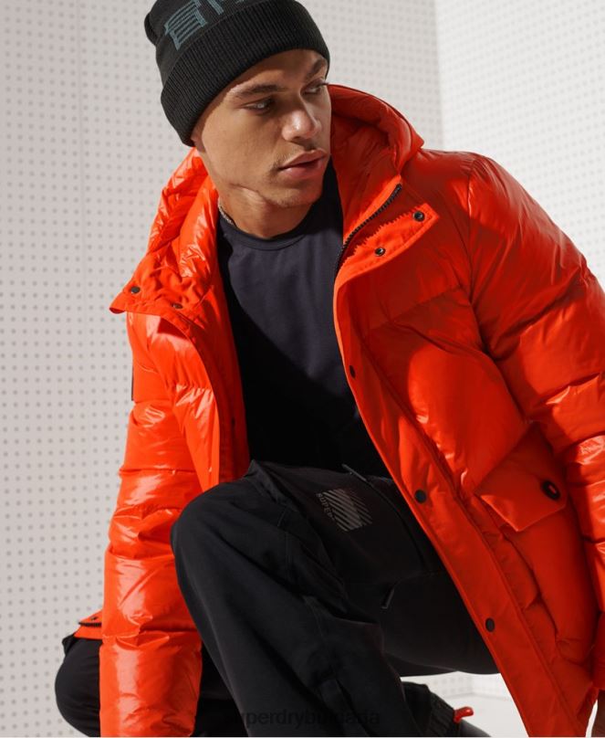 Superdry облекло N00H4601 оранжево мъже планинско спасително яке
