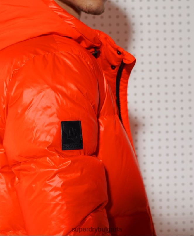 Superdry облекло N00H4601 оранжево мъже планинско спасително яке