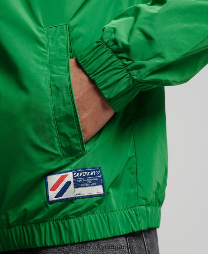 Superdry облекло N00H4616 зелено мъже спортно яке
