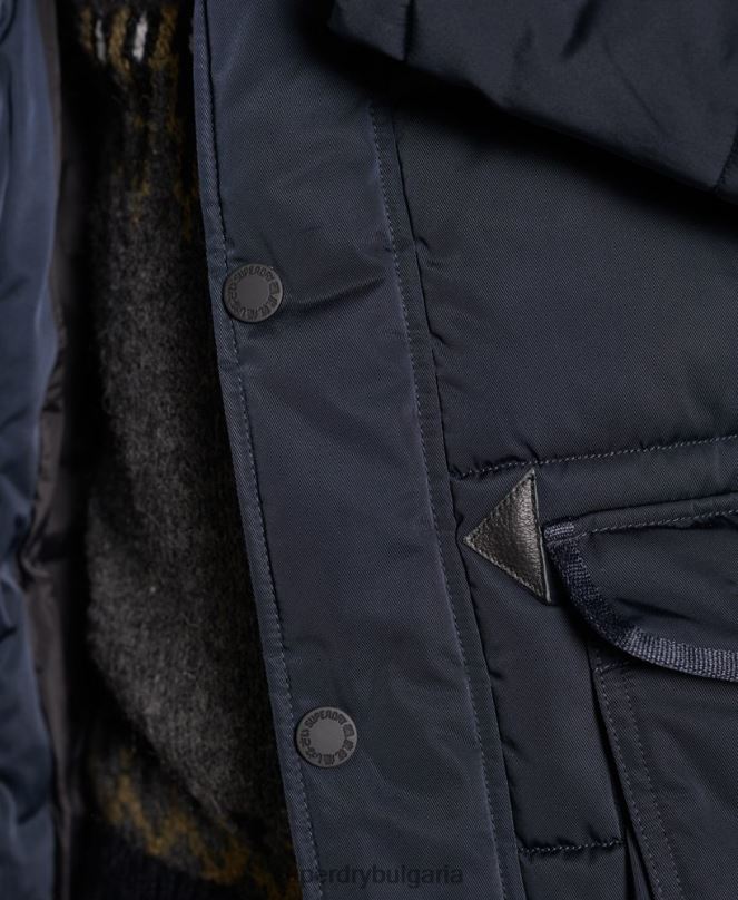 Superdry облекло N00H4618 военноморски флот мъже чинук парка