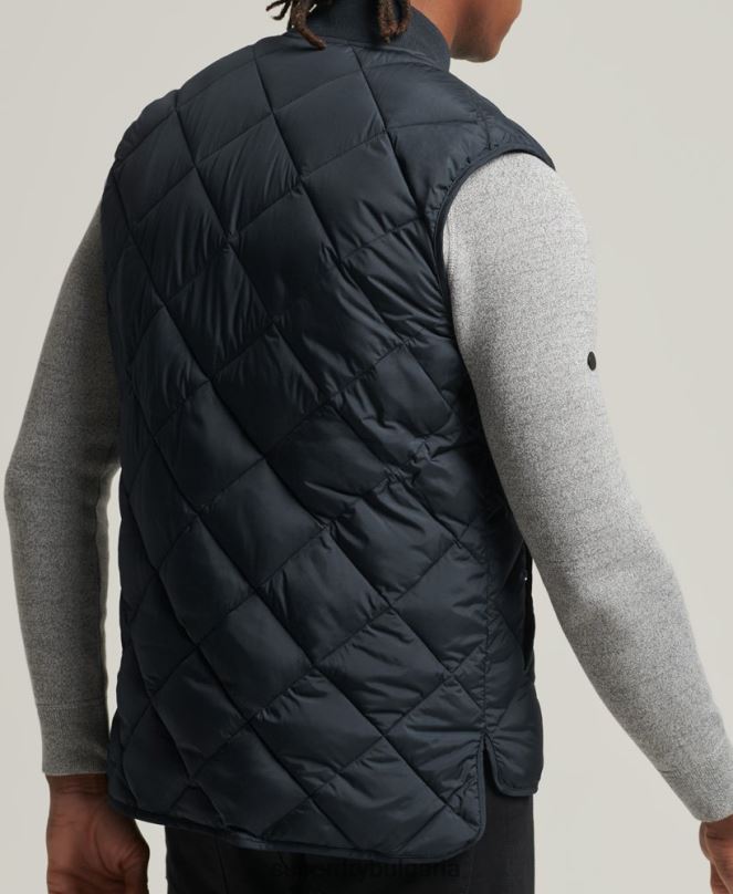 Superdry облекло N00H4627 военноморски флот мъже студиа gilet