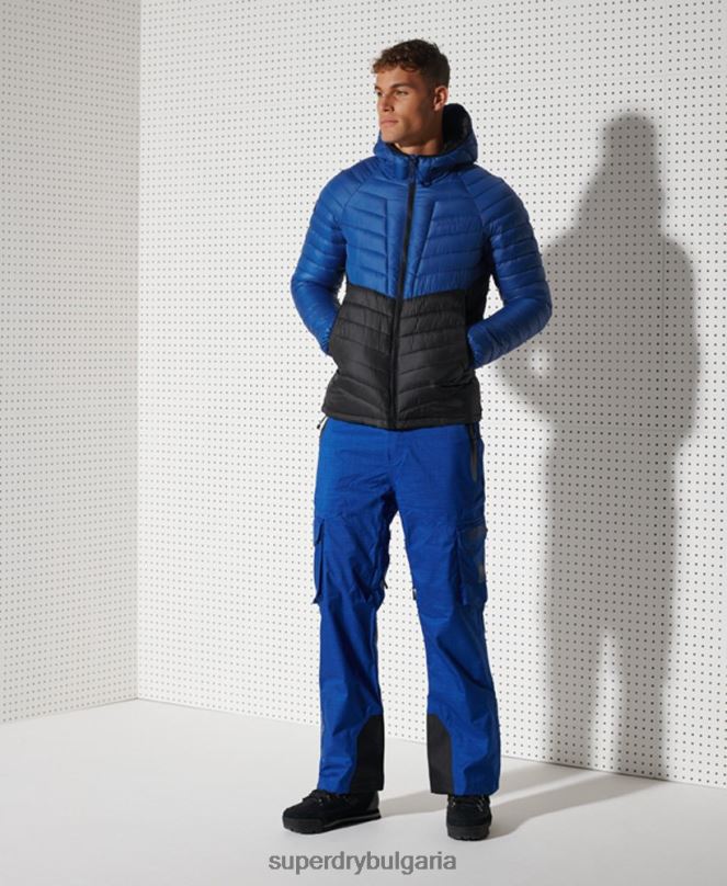 Superdry облекло N00H4634 военноморски флот мъже чисто професионално изолационно яке