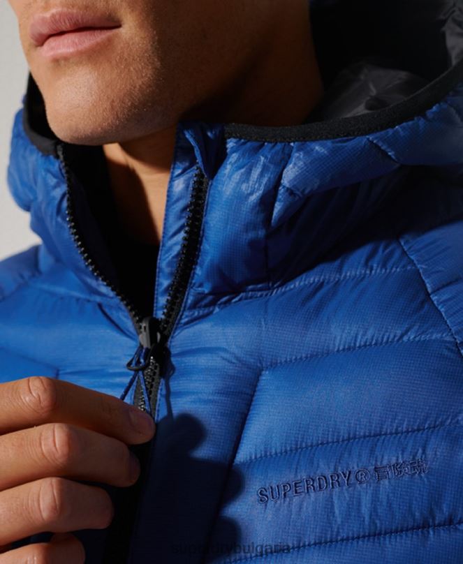 Superdry облекло N00H4634 военноморски флот мъже чисто професионално изолационно яке