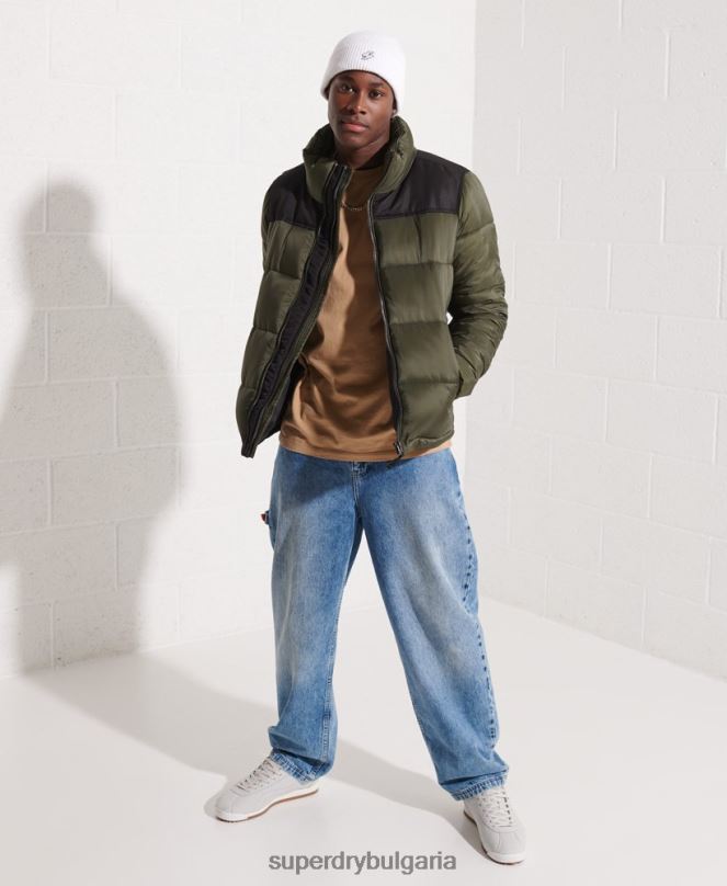 Superdry облекло N00H4645 каки мъже кодово яке
