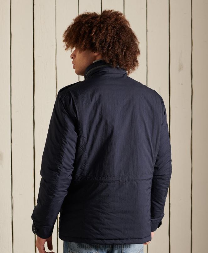 Superdry облекло N00H4675 син мъже военно яке м-65