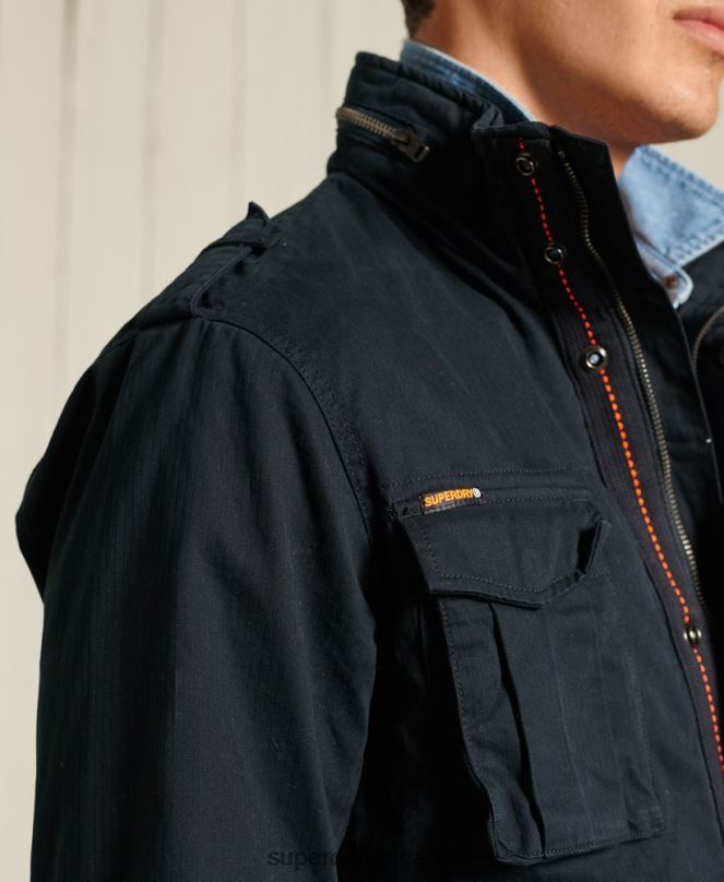 Superdry облекло N00H4686 военноморски флот мъже класическо яке за новобранец