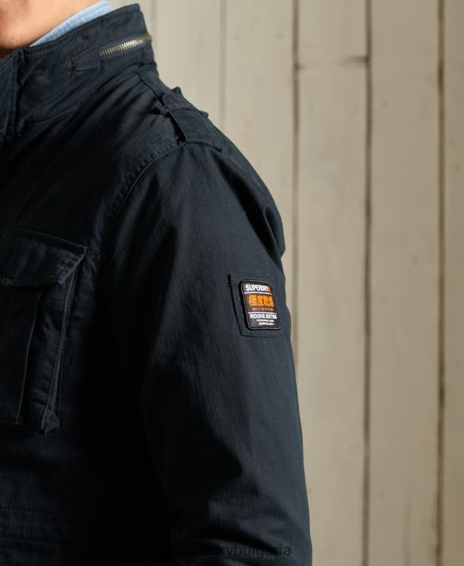 Superdry облекло N00H4686 военноморски флот мъже класическо яке за новобранец