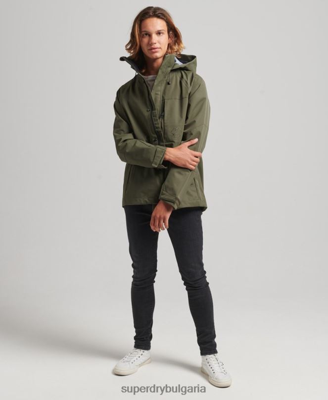 Superdry облекло N00H4693 каки мъже xpd водоустойчиво яке