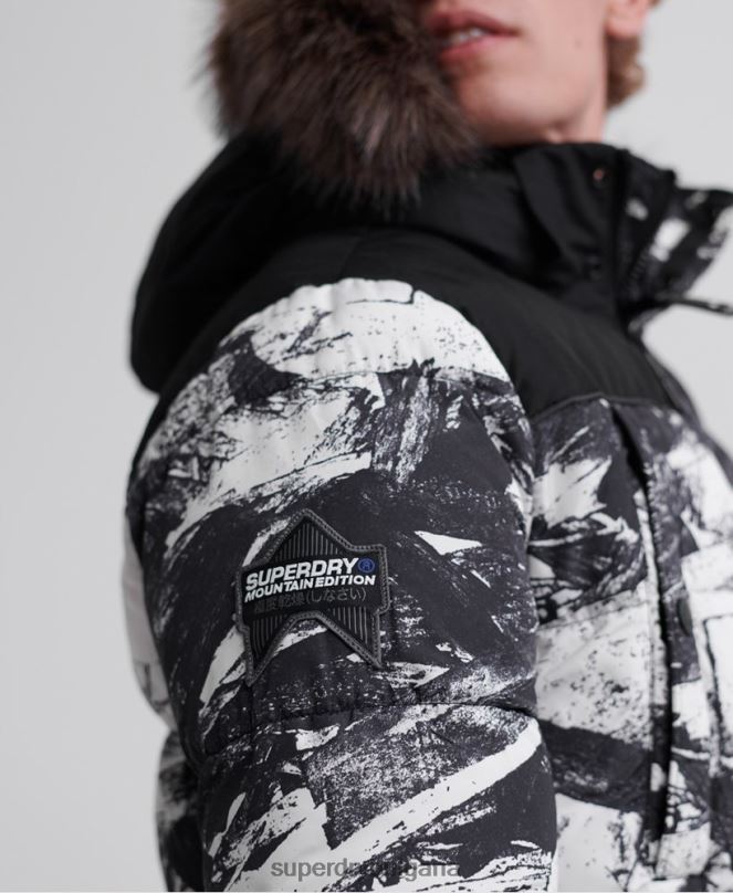 Superdry облекло N00H4717 сиво мъже sd explorer яке парка