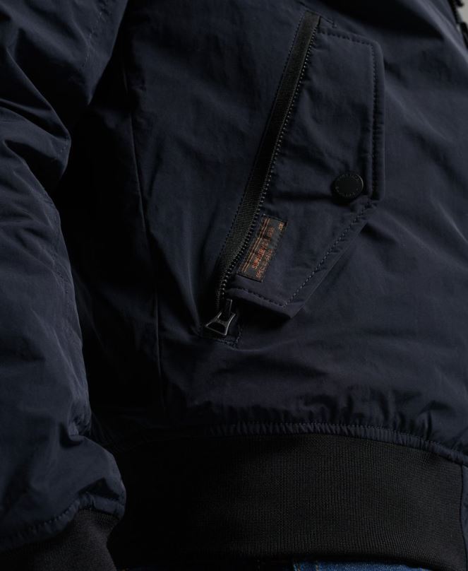 Superdry облекло N00H4741 военноморски флот мъже военно бомбено яке