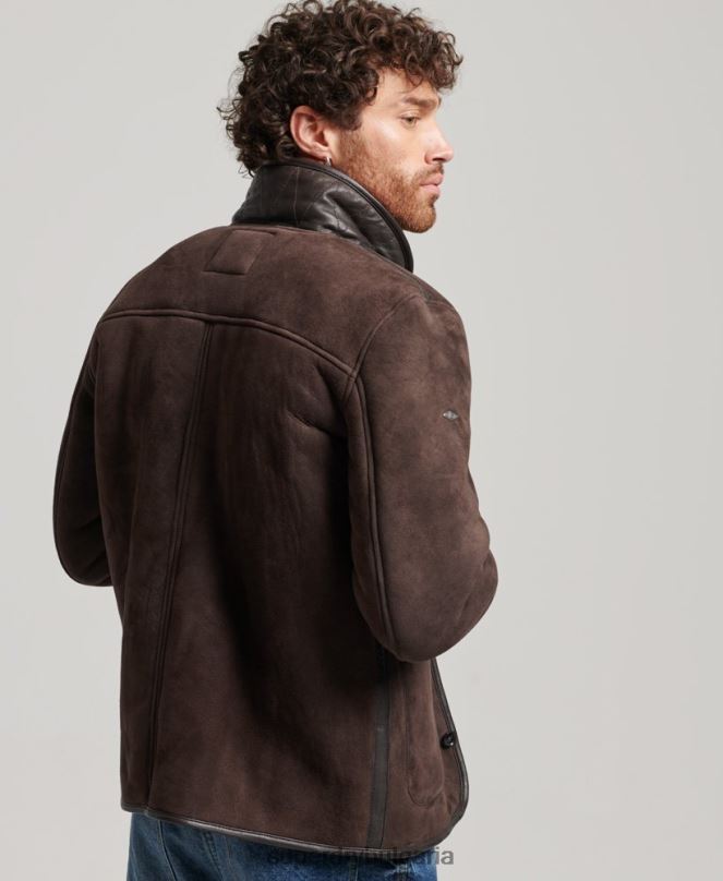 Superdry облекло N00H4743 кафяво мъже палубно яке