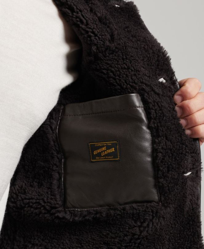 Superdry облекло N00H4743 кафяво мъже палубно яке