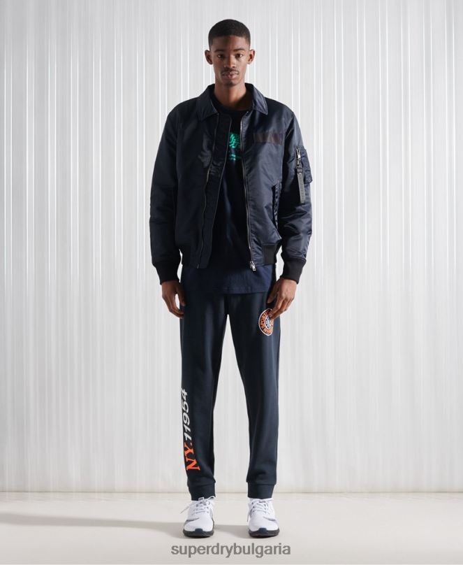 Superdry облекло N00H4757 военноморски флот мъже енергийно бомбър яке ma2
