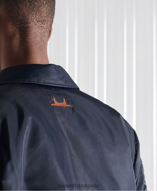 Superdry облекло N00H4757 военноморски флот мъже енергийно бомбър яке ma2