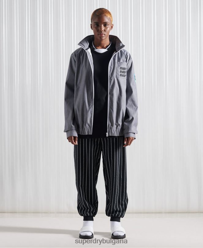Superdry облекло N00H4767 син мъже ограничено издание sdx яке от шамбре райе
