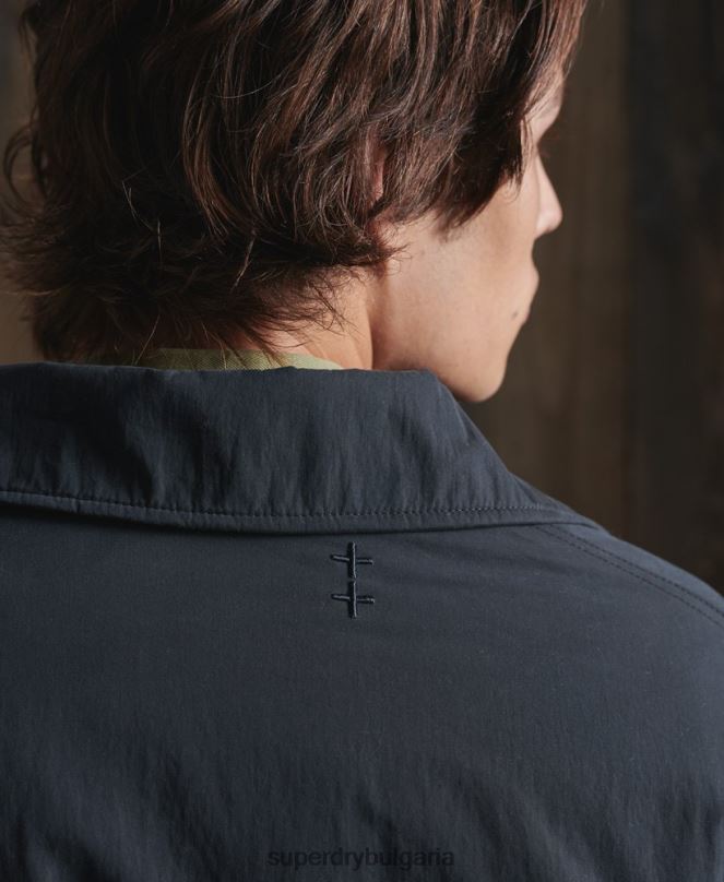 Superdry облекло N00H4768 военноморски флот мъже лимитирано издание сухо яке