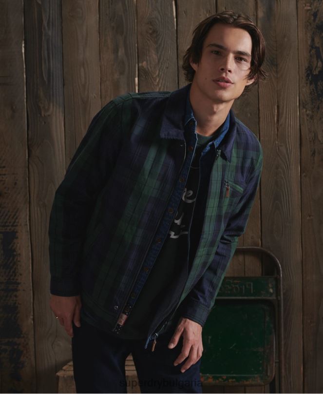 Superdry облекло N00H4769 жълто мъже ограничено издание сухо яке за круизър