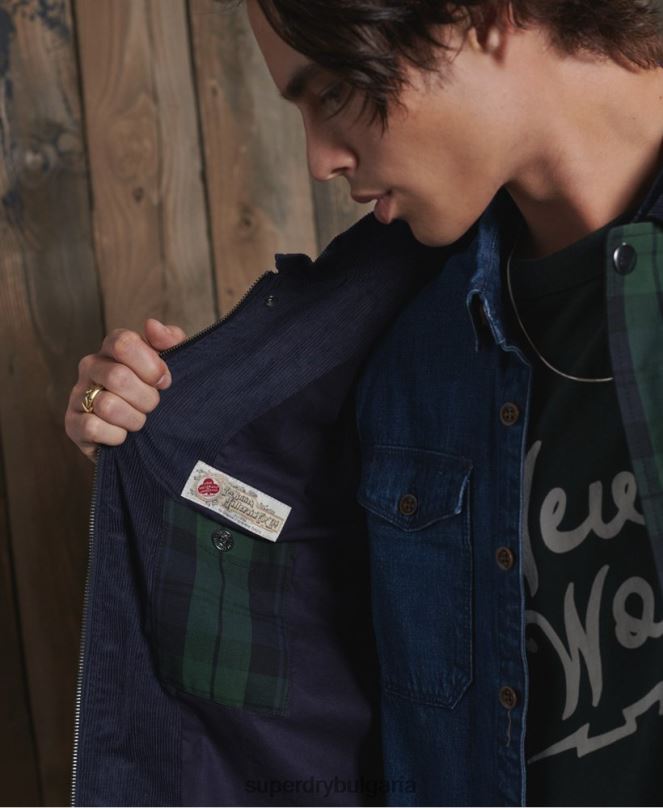 Superdry облекло N00H4769 жълто мъже ограничено издание сухо яке за круизър