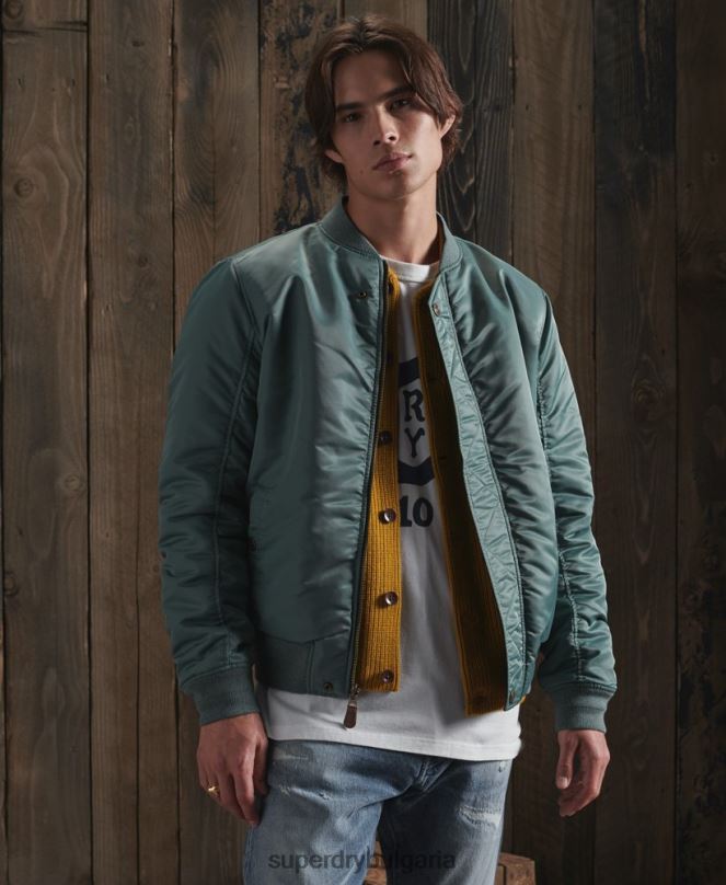 Superdry облекло N00H4770 черен мъже ограничено издание сухо обръщащо яке