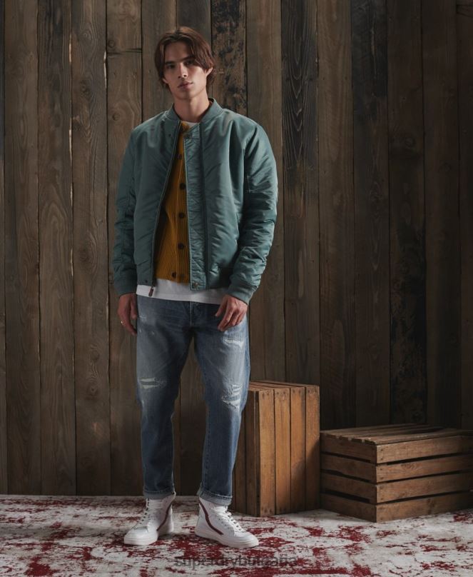 Superdry облекло N00H4770 черен мъже ограничено издание сухо обръщащо яке