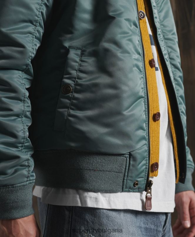 Superdry облекло N00H4770 черен мъже ограничено издание сухо обръщащо яке