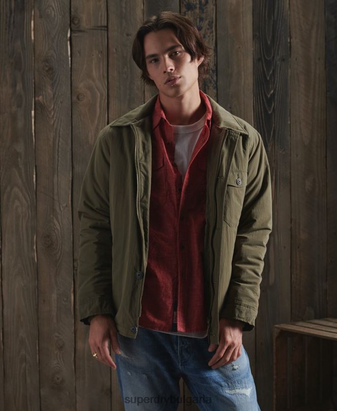 Superdry облекло N00H4771 каки мъже лимитирано издание сухо яке