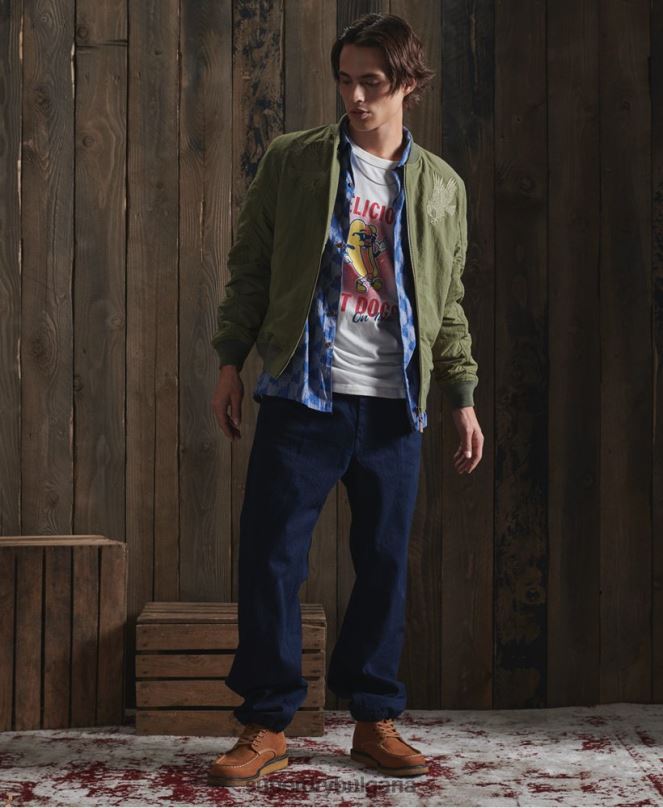 Superdry облекло N00H4772 каки мъже ограничено издание сухо сувенирно яке
