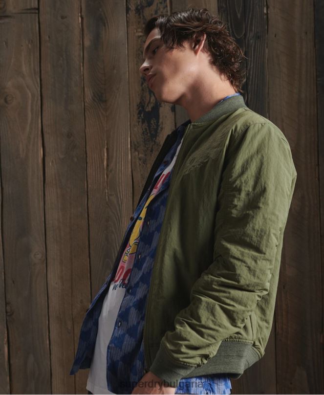 Superdry облекло N00H4772 каки мъже ограничено издание сухо сувенирно яке