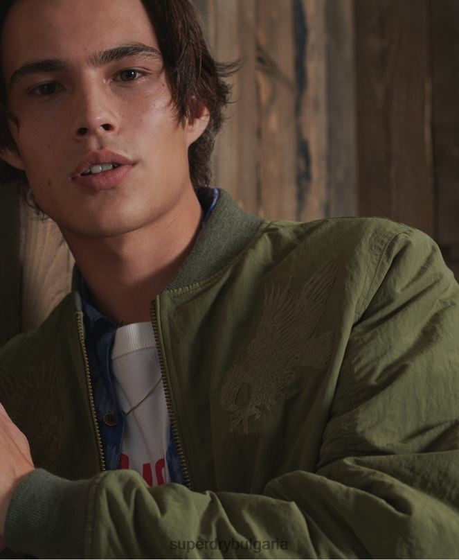 Superdry облекло N00H4772 каки мъже ограничено издание сухо сувенирно яке