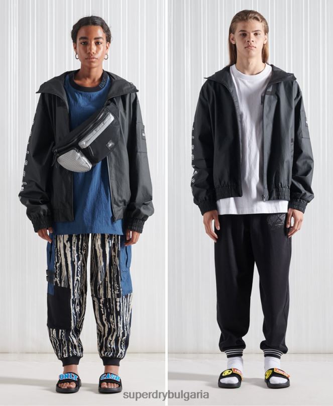 Superdry облекло N00H4773 черен мъже ограничено издание sdx ma1 бомбър яке