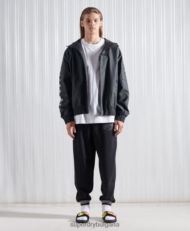 Superdry облекло N00H4773 черен мъже ограничено издание sdx ma1 бомбър яке