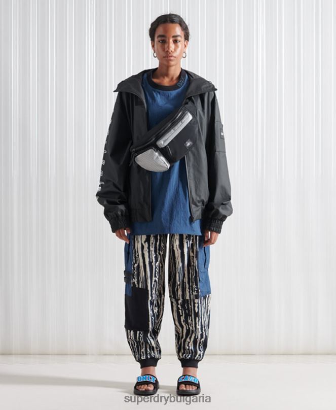Superdry облекло N00H4773 черен мъже ограничено издание sdx ma1 бомбър яке