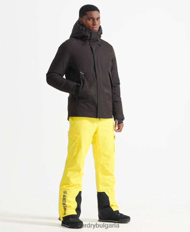 Superdry облекло N00H4779 черен мъже алпийско професионално яке