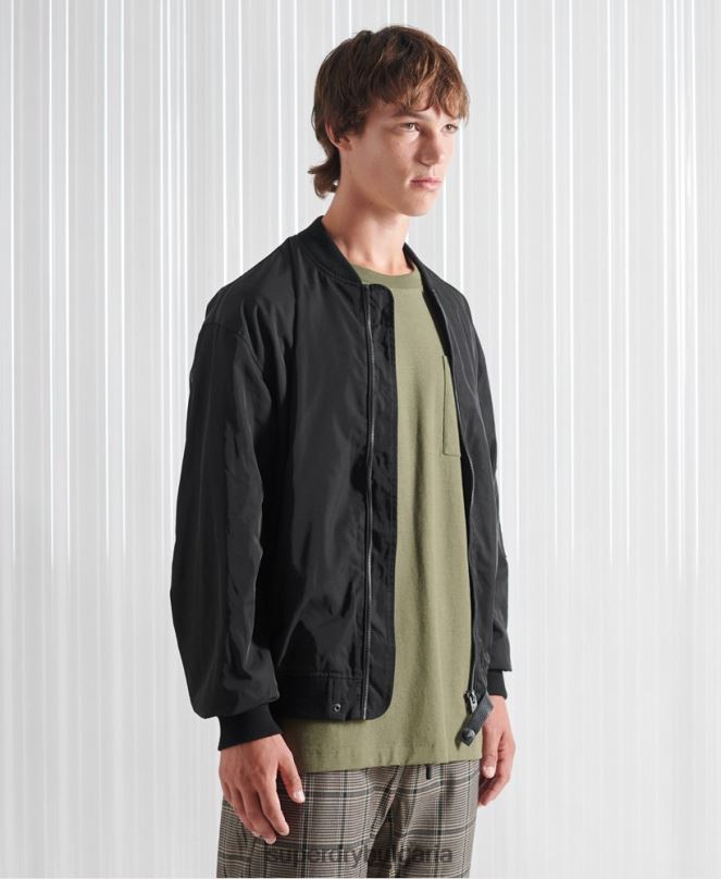 Superdry облекло N00H4790 черен мъже ограничено издание sdx бъдеще ma1 яке