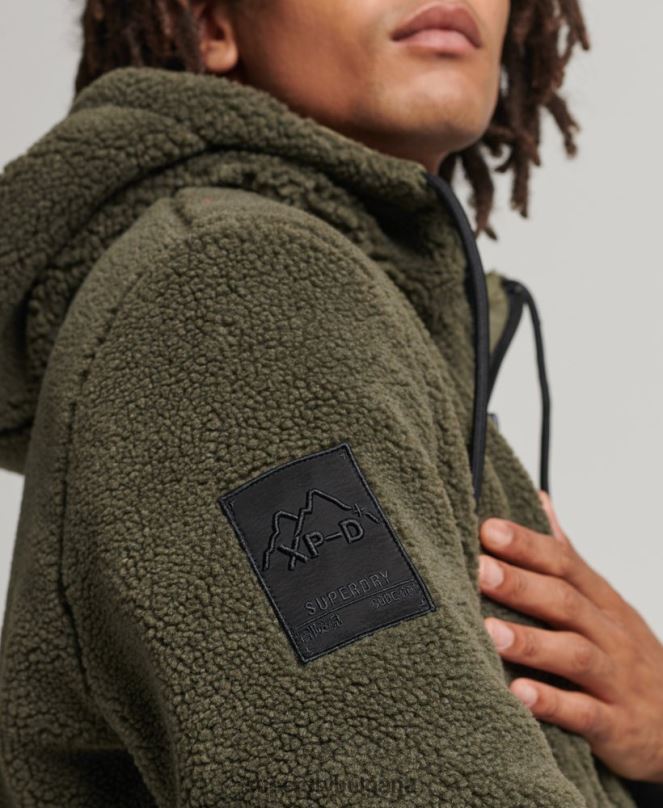 Superdry облекло N00H5005 каки мъже xpd хибридно борг яке