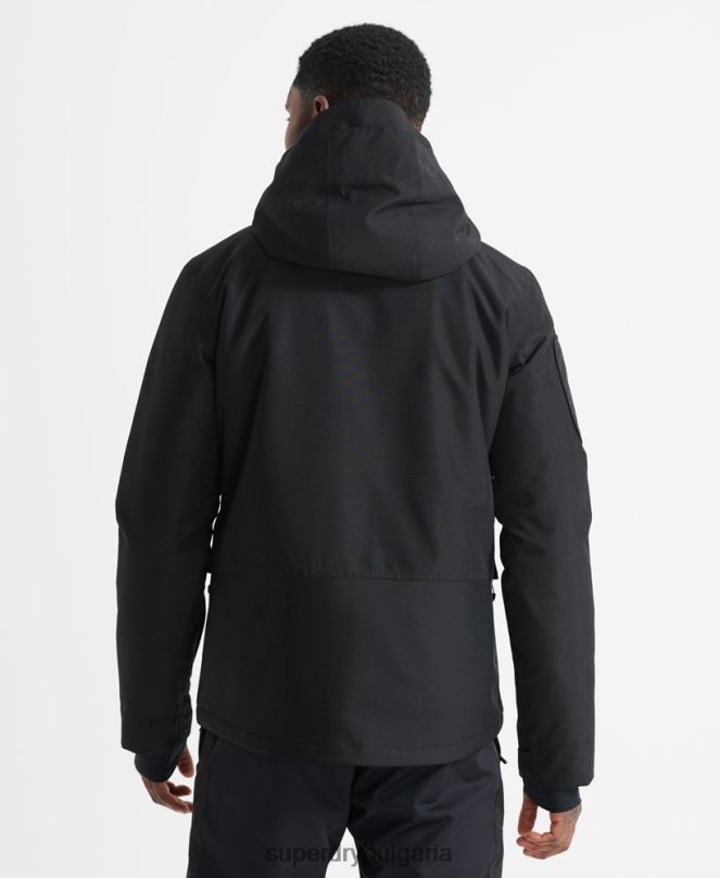 Superdry облекло N00H6459 черен мъже най-доброто спасително яке