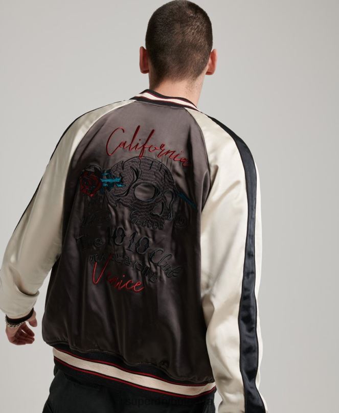 Superdry облекло N00H912 тъмно сив мъже сукаджан яке
