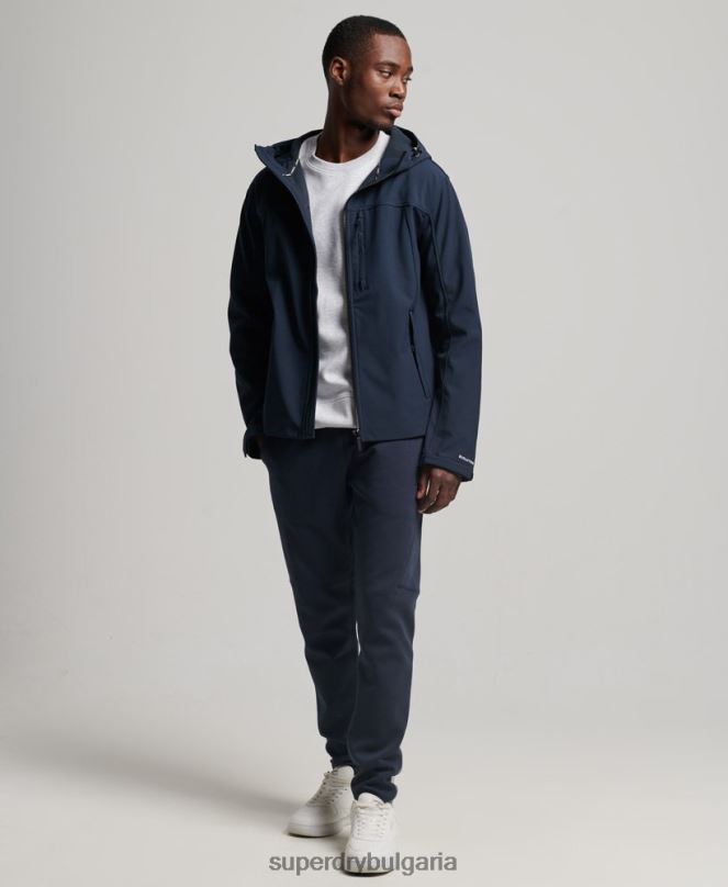 Superdry облекло N00H916 военноморски флот мъже трекер яке