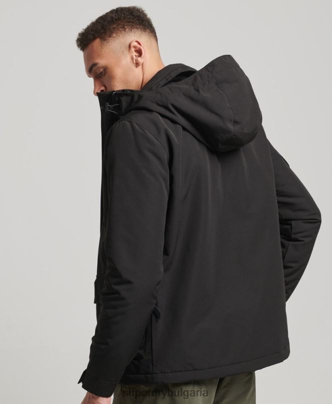 Superdry облекло N00H922 черен мъже ultimate sd яке с ветровка