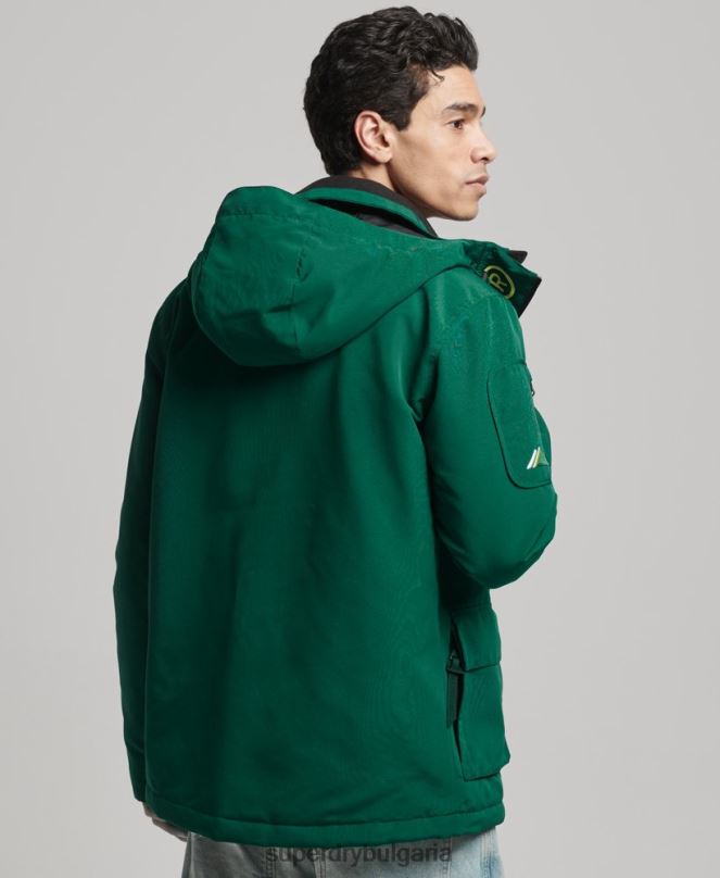 Superdry облекло N00H930 зелено мъже ultimate sd яке с ветровка